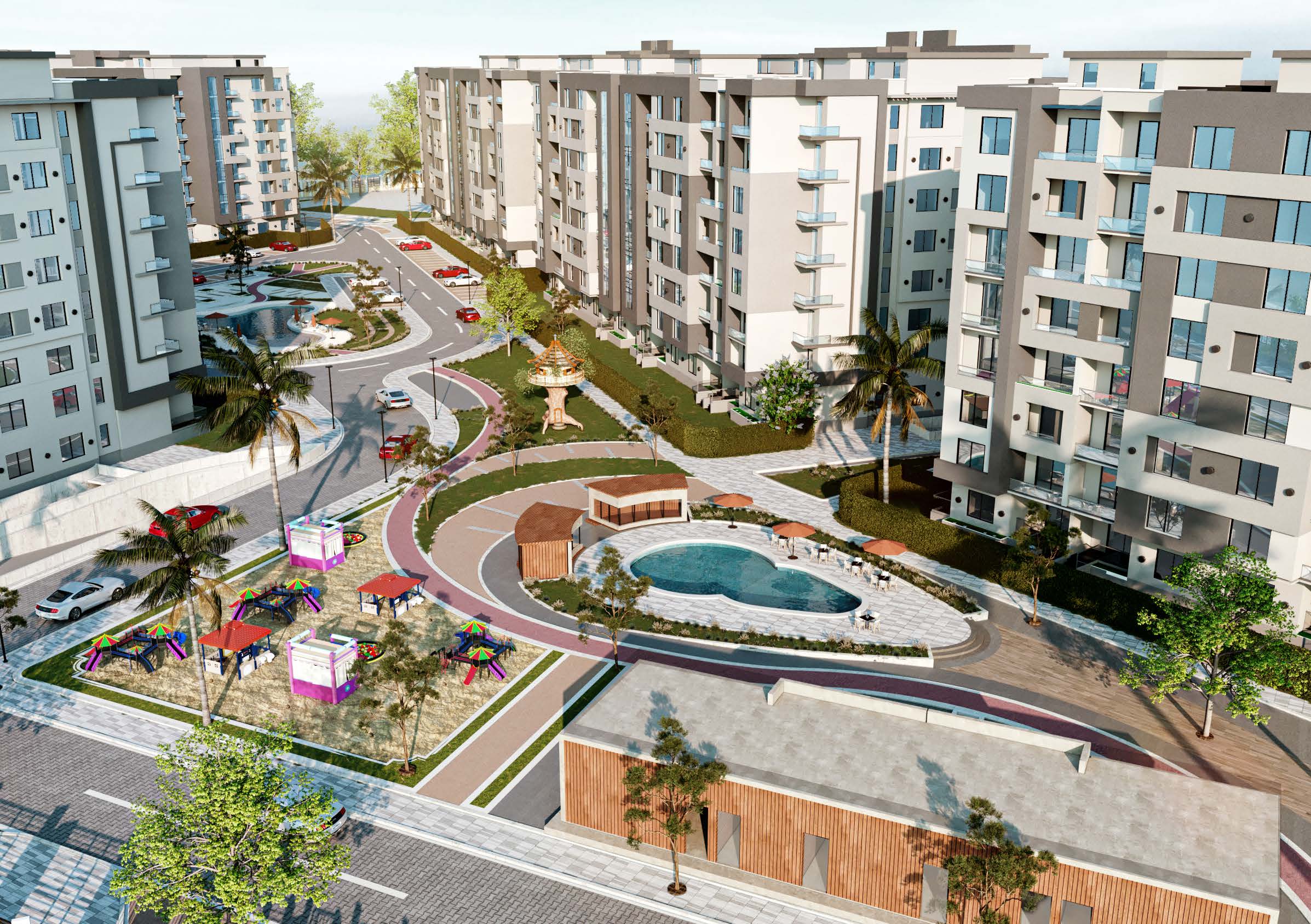 شقة at كابيتال هايتس 1 | Forsa Property