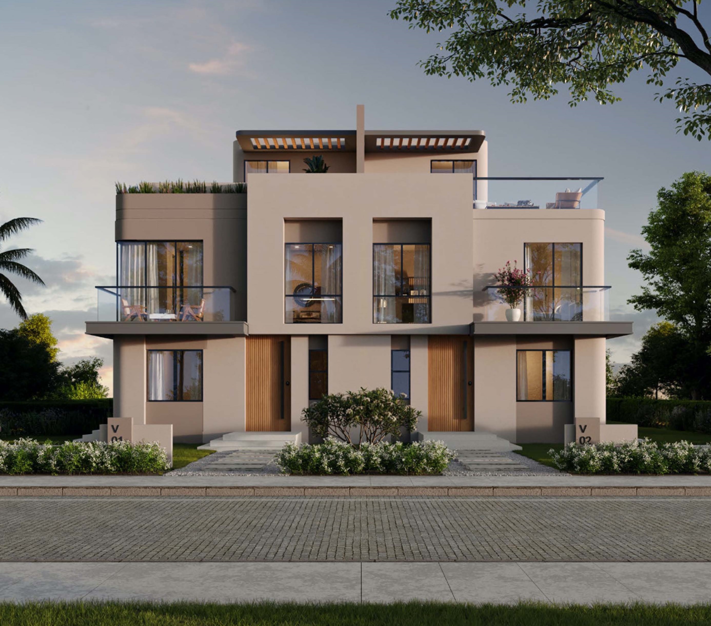 Twin House at Lake West 4 | Forsa Property