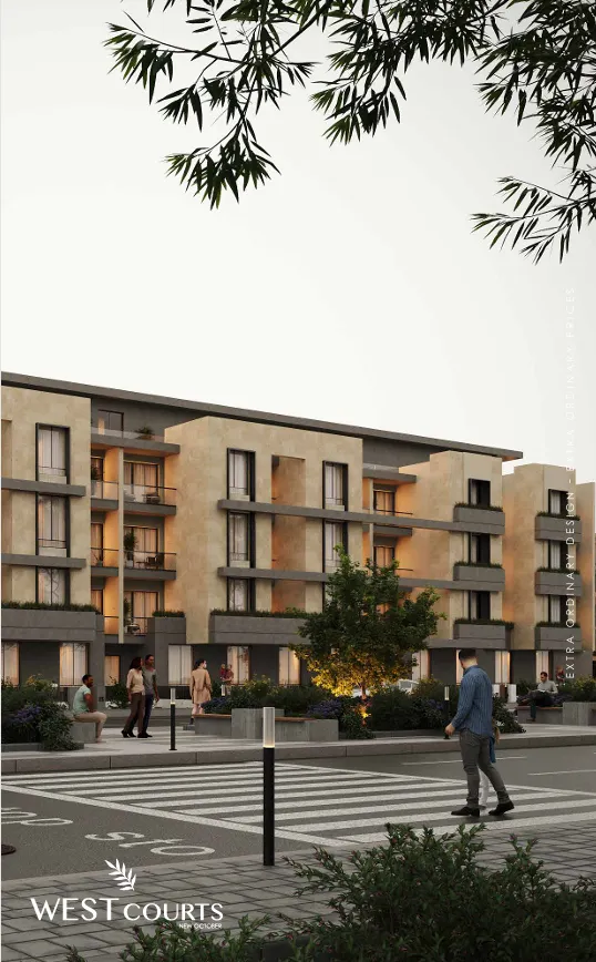 ويست كورت اكتوبر الجديده by Morshedy Group | Forsa Property