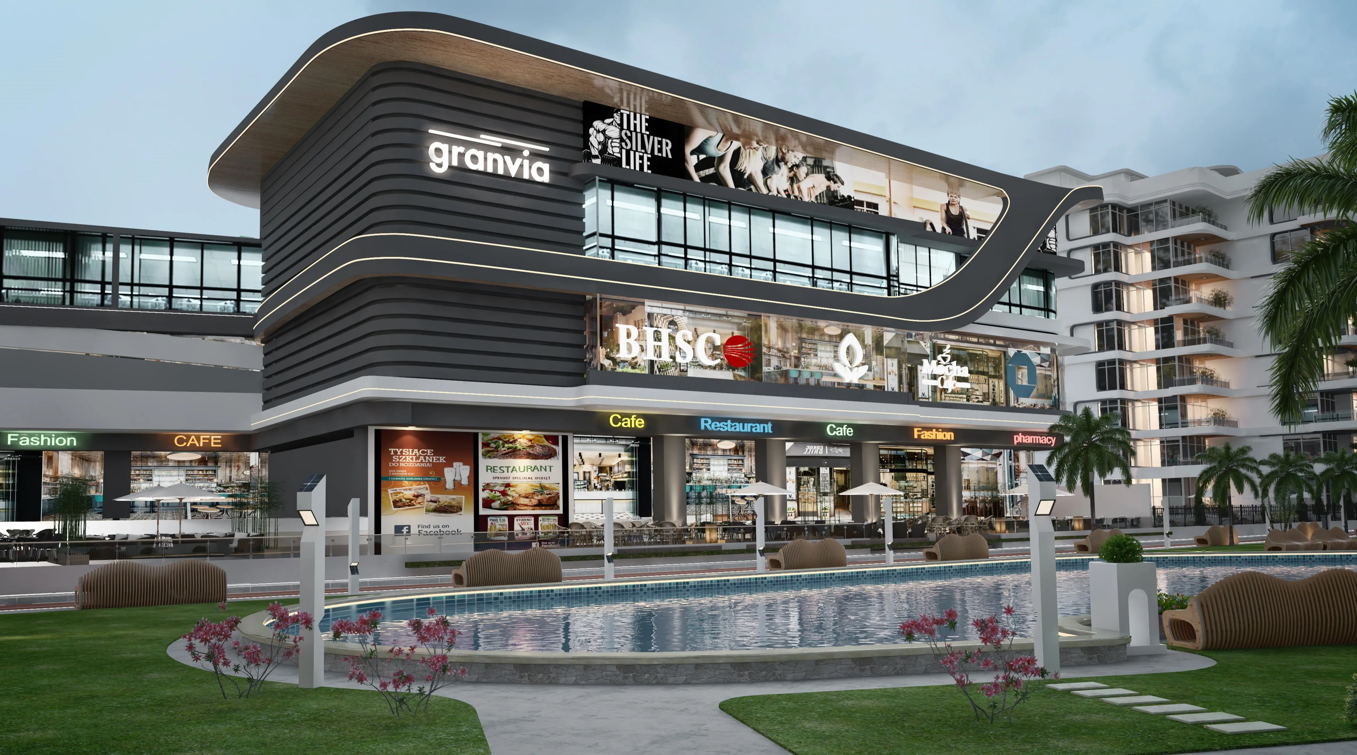 جرانفيا مول سيرانو by نيو بلان العقارية | Forsa Property