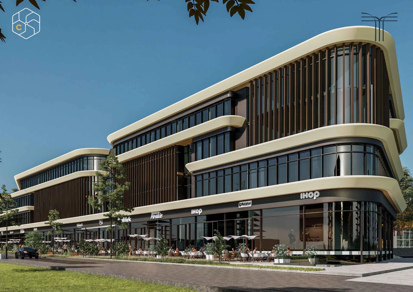 ذا تيرسيس by كورنرستون للتطوير العقاري | Forsa Property