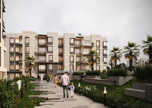 ويست كورت اكتوبر الجديده by Morshedy Group | Forsa Property