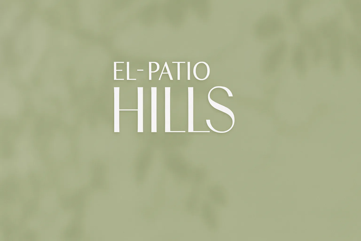 El Patio Hills  by La Vista Developments | Forsa Property